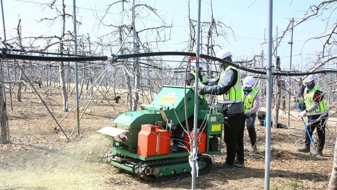 찾아가는 영농부산물 파쇄지원, 산불 예방 효과 ‘톡톡’