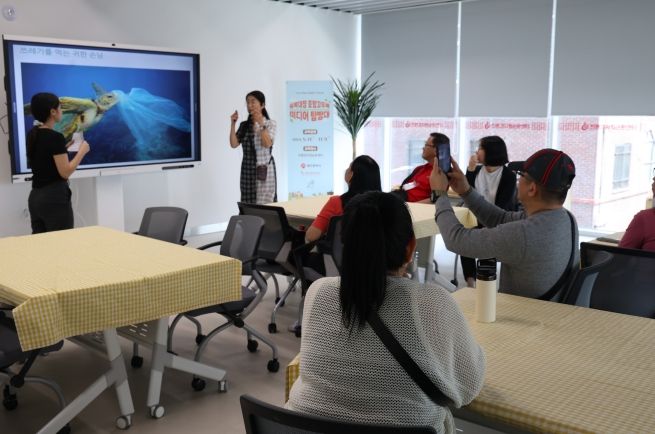 광주광역시 동구, 필리핀 비안타주 공무원 친환경자원순환센터 방문