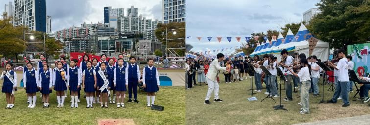제32회 영도다리축제 영도구립예술단 홍보부스 운영