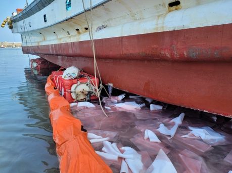 8월10일 보령 C어선(30톤,안강망) 좌초로 선저폐수 2㎘ 이적
