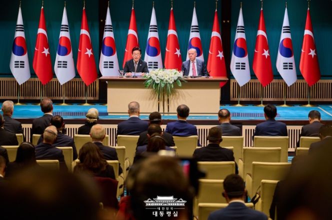 한·튀르키예 MOU 서명식 및 공동언론발표(대통령실)