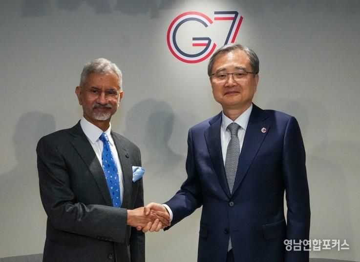 한-인도 외교장관 회담
